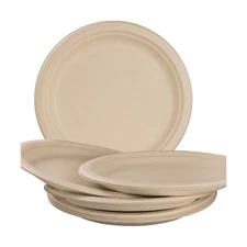 Avant Grub Pro-Grade Biodegradable 10 Inch Plates. Bulk 200 Pk Grea... Fast Ship