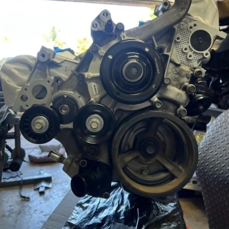 Комплект для установки гармонического балансировщика HFS(R) 5 шт., 4 адаптера и гайковертный подшипник - Изображение 3 из 4