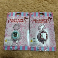 Bandai Sanrio Hello Kitty Tamagotchi 50th Anniversary Set of 2 Japan Import New