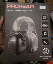 PROHEAR 037 Bluetooth 5.3 Hearing Protection Headphones with Rechargeable...