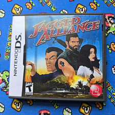 Jagged Alliance (Nintendo DS, 2009) Cartridge and Case