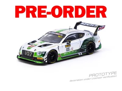(Pre-order) Tarmac Works 1/64 Bentley Continental GT3 Bathurst 12 Hour 2019