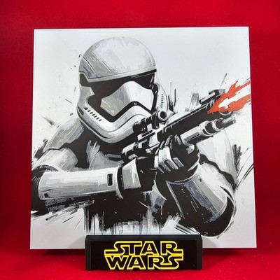Sci-Fi Galaxy Character 3D Wall Art 8x8 Display Panel w StandHigh-quality