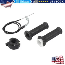 Throttle Cable Handle Grip 50cc 60cc 66cc 90cc 110cc 125cc 140cc Dirt Bike ATV
