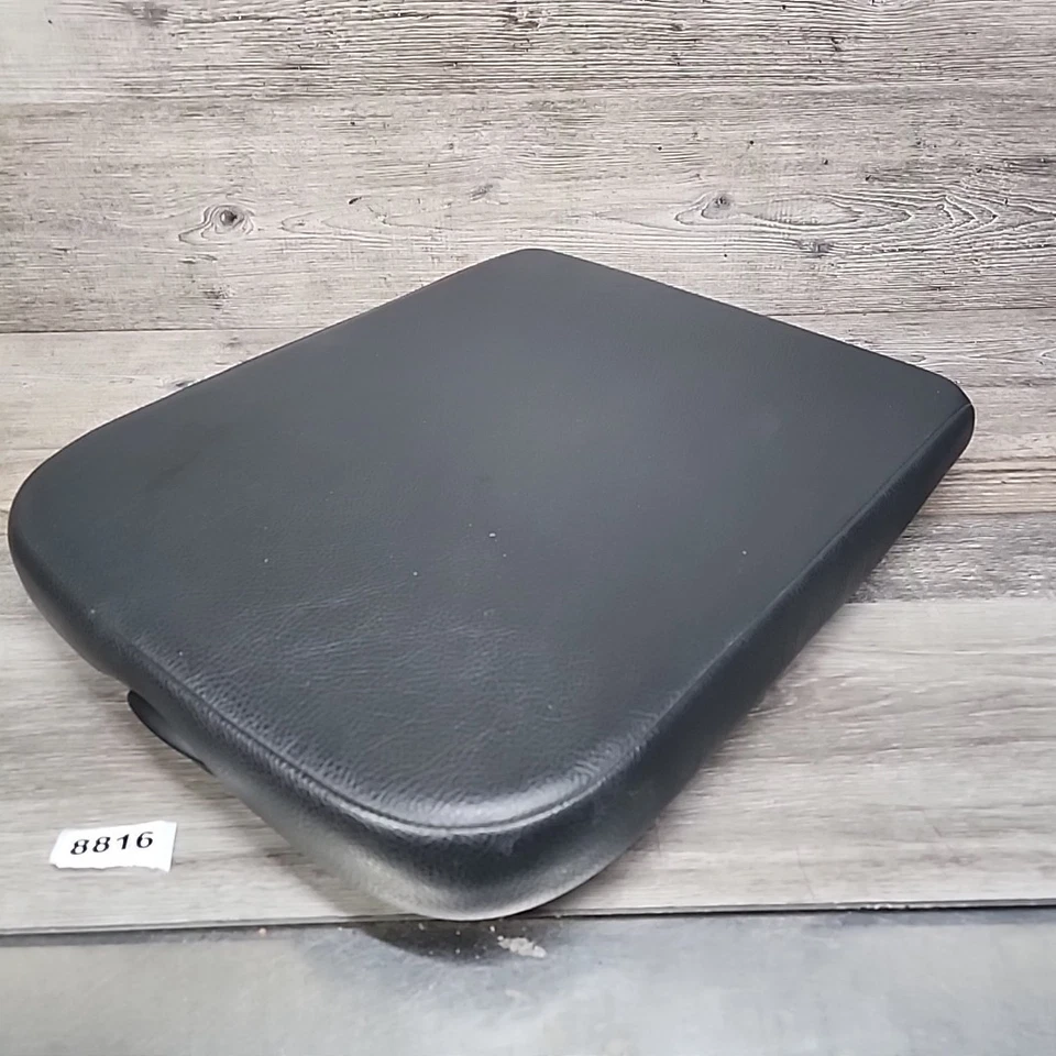 Оригинальная черная кожаная крышка подлокотника для центральной консоли Dodge Ram 1500 2500 3500 2002-2008 годов выпуска - Изображение 2 из 4