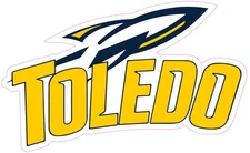 Toledo Rockets Football Vinyl Decal Sticker Car Truck Bumper Tumbler Mug Window
