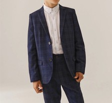 Baker by Ted Baker 3 Piece check Formal Suit Set UK Size Boys 13 Years 