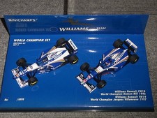 Williams Renault FW18 FW19 1/43 F1 Car Set Hill Villeneuve 1996 New