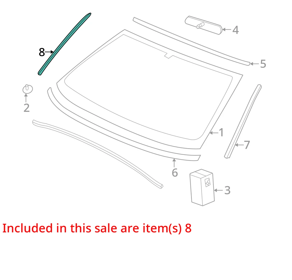 SE ADAPTA A 2000-2005 SATURN L300 L200 MOLDURA ASM C/S SI RVL BLA 24418657 - NUEVO OEM Foto 3 de 4