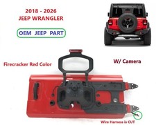 2018-2026 Jeep Wrangler Rear Back Door Tailgate Shell Liftgate Firecracker Red 3