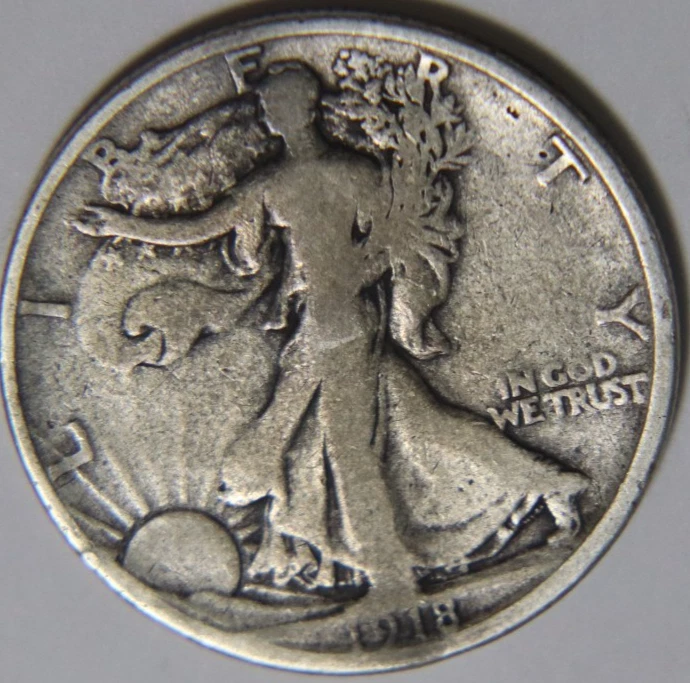 1918 Year Liberty Walking Half Dollars (1916-1947) for sale | eBay