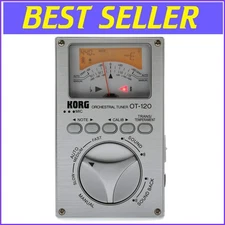 Portable OT-120 Chromatic Tuner: Sound Back & Multiple Temperament Modes
