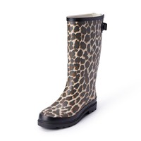 Damen Regenstiefel Leopard 41 Eu, Gummi, Amazon Essentials, Wasserdicht