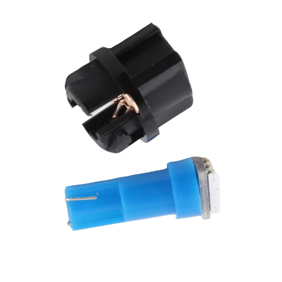 12V Dashboard Light Bulb T5 LED 5050 SMD Instrument Panel Lamp Blue ALRP - Image 4 of 4