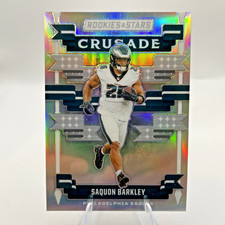 2024 Panini Rookies & Stars - Crusade Saquon Barkley #C-SBY Silver
