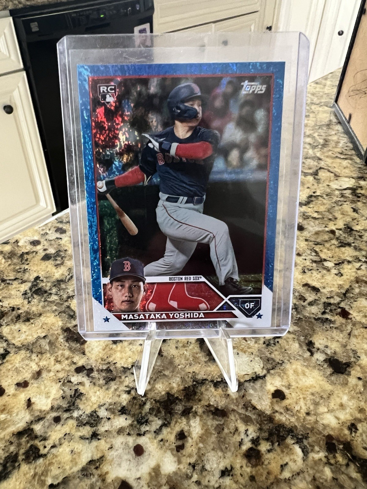 2023 Topps Series 2 - Masataka Yoshida #471 Blue Foil /999 (RC)