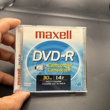 Maxell DVD-R Camcorder Blank Disc - 30 Min 1.4 GB