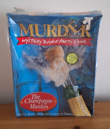 Murder Mystery Dinner Party Game 'The Champagne Murders' & Death By Chocolate - Picture 2 of 3