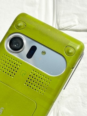 Japanese Flip Phone Sony Ericsson Au KDDI W62S Green Garakei