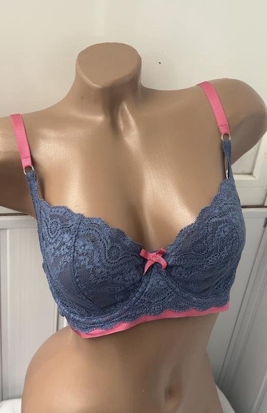 Women Elle Macpherson Bra Navy 70D