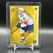 2025-26 Upper Deck SP Game Used Matthew Tkachuk Gold /149 #158 Panthers