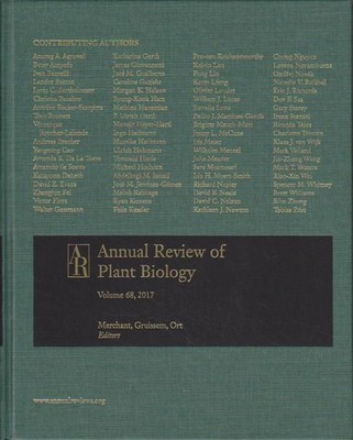 Annual Review of Plant Physiology and Plant Molecular Biology: 2017 - Volume 68.