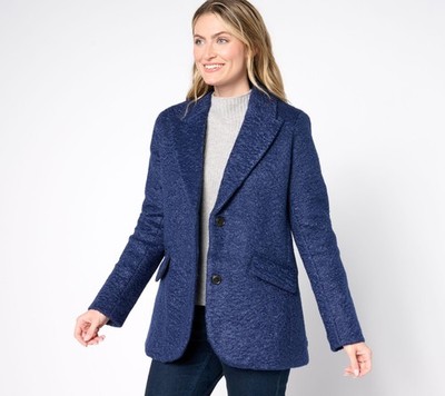 Thread Collective Women's Jacket Sz L Classic Tailored Blazer Majesty A658023