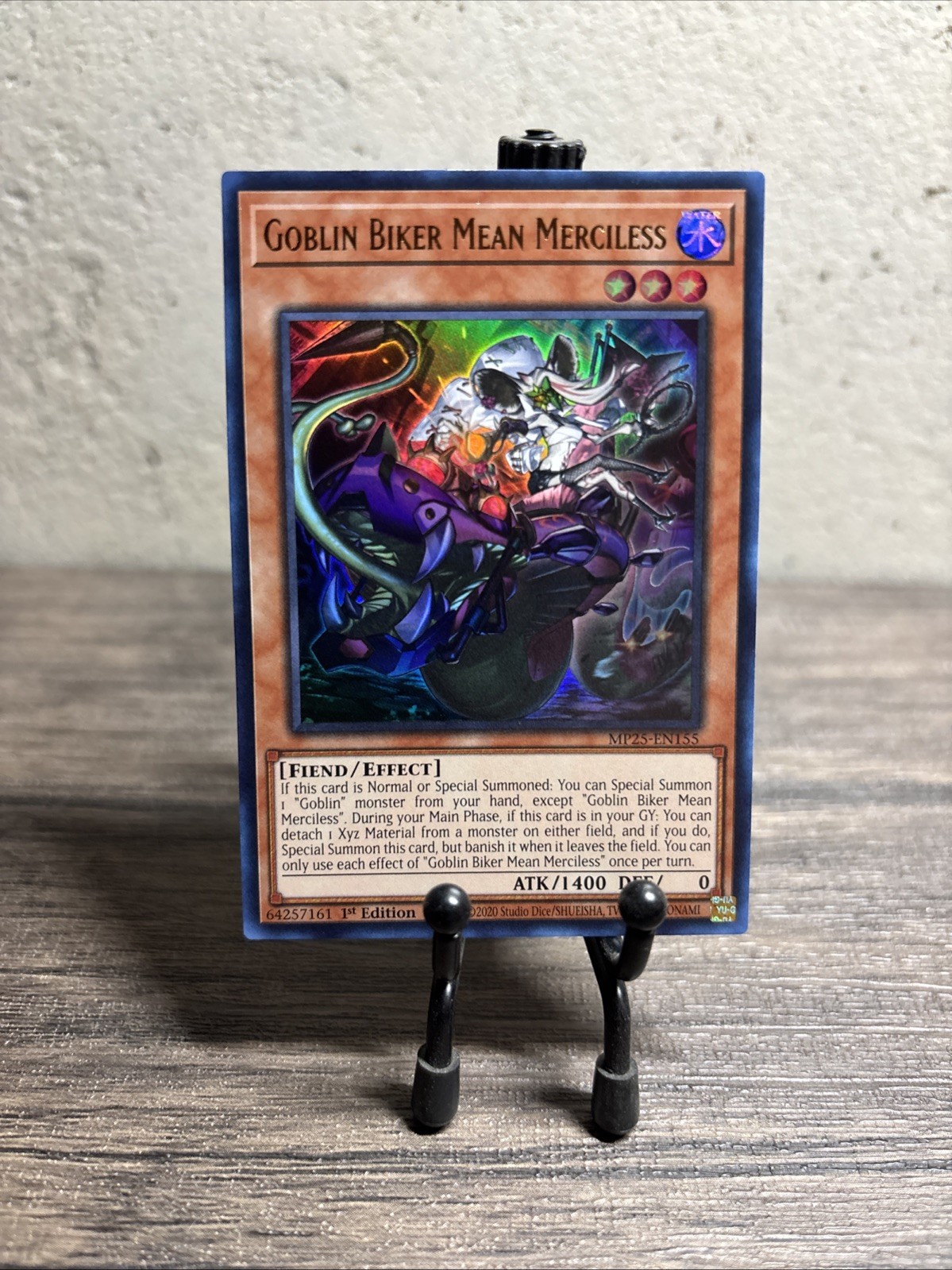 Goblin Biker Mean Merciless MP25-EN155 2025 Mega-Pack 1st Edition-Fast Ship-NM!