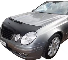 Steinschlagschutz Haubenbra Mercedes E-Klasse W211 2002-2008 Kunstleder JOM