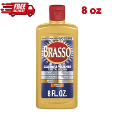 Brasso-2660089334 Multi-Purpose Metal Polish, 8 oz, Brilliant Shine Cleaning