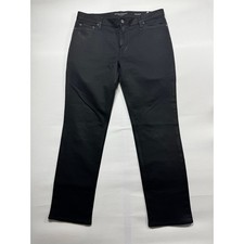 Banana Republic Men's Black Slim Fit Traveler Pants- Size 35x30 36x29 