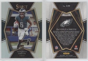 2021 Panini Select Premier Level Silver Prizm Devonta Smith #149 Rookie RC