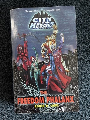 Robin D Laws - CITY OF HEROES: FREEDOM PHALANX (CDS, 2006) Perez Cover ~ 1st Prt