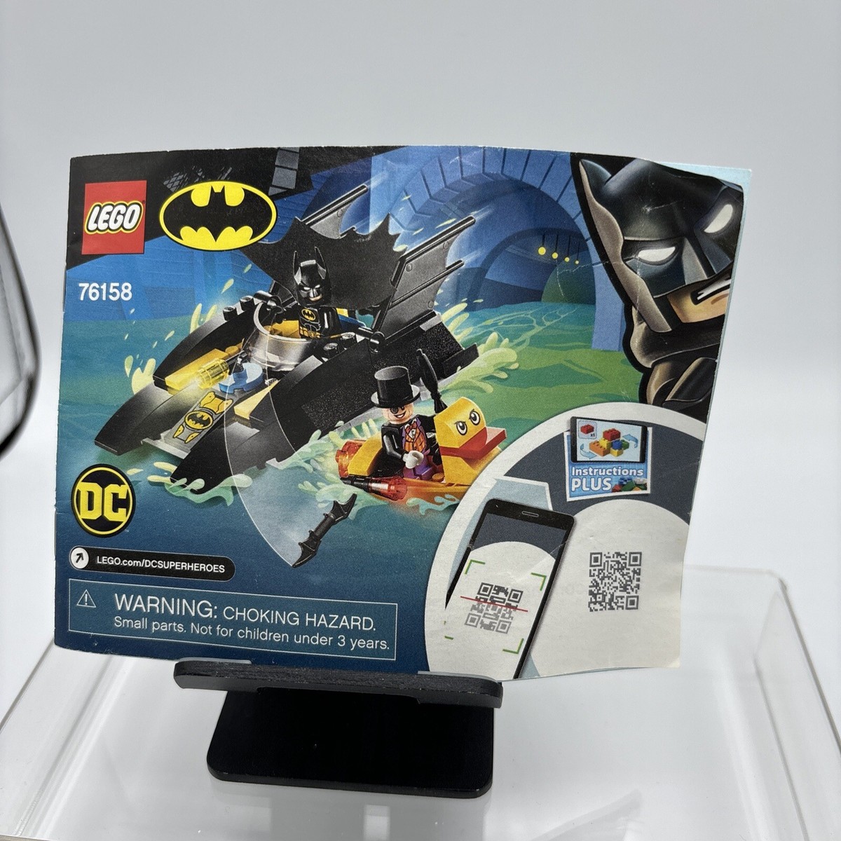 ◆だーまん LEGO Batman 🦇 Batboat The Penguin Pursuit! 76158 INSTRUCTIONS
