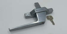 Cadenza Aluminium Window Handle (spaded)  (tss12)Driven Silver  Left (Old Style)