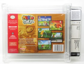 Mario Golf WATA  Factory Sealed Graded Nintendo 64 N64 Like VGA CGC PSA