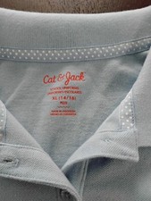 blue polo shirt uniform