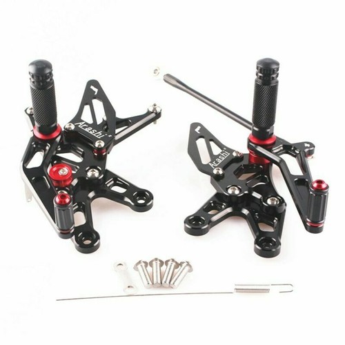 For Kawasaki Ninja ZX10R 2006 2007 CNC Adjustable Footpegs Rearset Foot Pegs - Picture 10 of 10