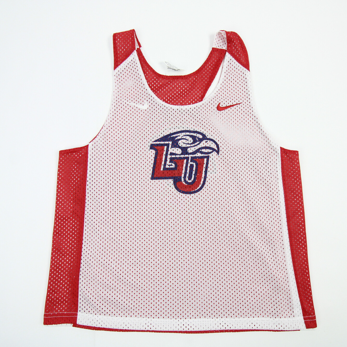 Liberty Flames Nike Lacrosse Practice Jersey Women S L Red White New