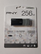 PNY 256GB 3.0 Flash Drive P-FD256ELEDGE-GE NEW