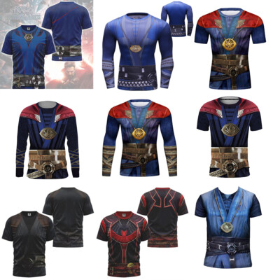 Doctor Strange 3D T-shirt in the Multiverse of Madness Cosplay Superhero Top Tee