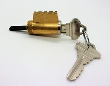 Key In Knob, Lever, Deadbolt Cylinder For Schlage Keyways C-K US26