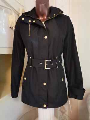 MICHAEL KORS Trenchcoat Jacke JACKET BNWT NEU mit Etikett GR 1 S 36 GOLD MANTEL