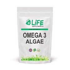 Omega 3 Vegan 500mg Capsules Algae Supplement Plant Based Natural Clean EPA DHA