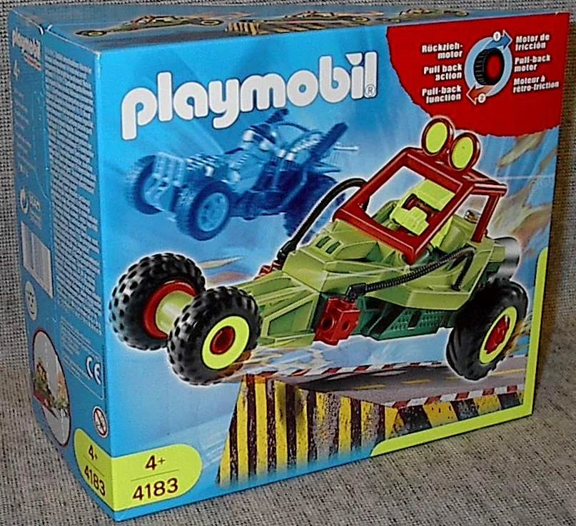 Playmobil 4183 Grüner Miniflitzer m. Rückziehmotor Neu - Bild 1 von 1