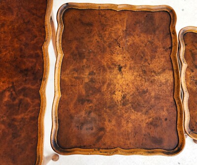English Nesting Tables by Bevan Funnell Reprodux | eBay