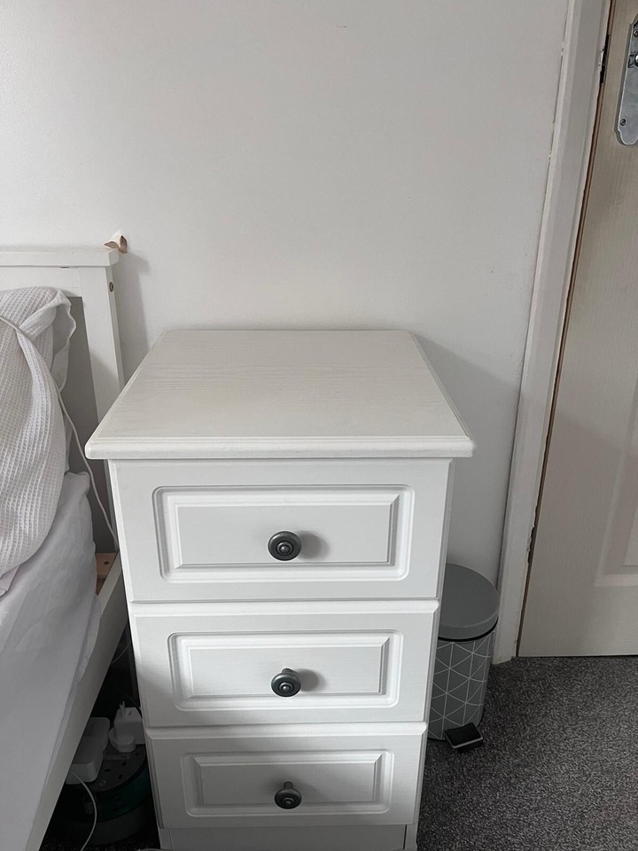 white wood bedroom furniture used eBay