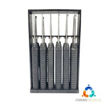 Codman Karlin XL Magnum Cup Curettes Set of 12 - Surgical Instruments, Used