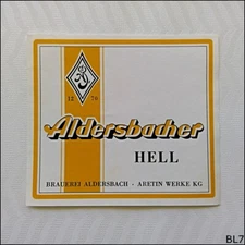 Aldersbacher Hell Beer Label (BL7)