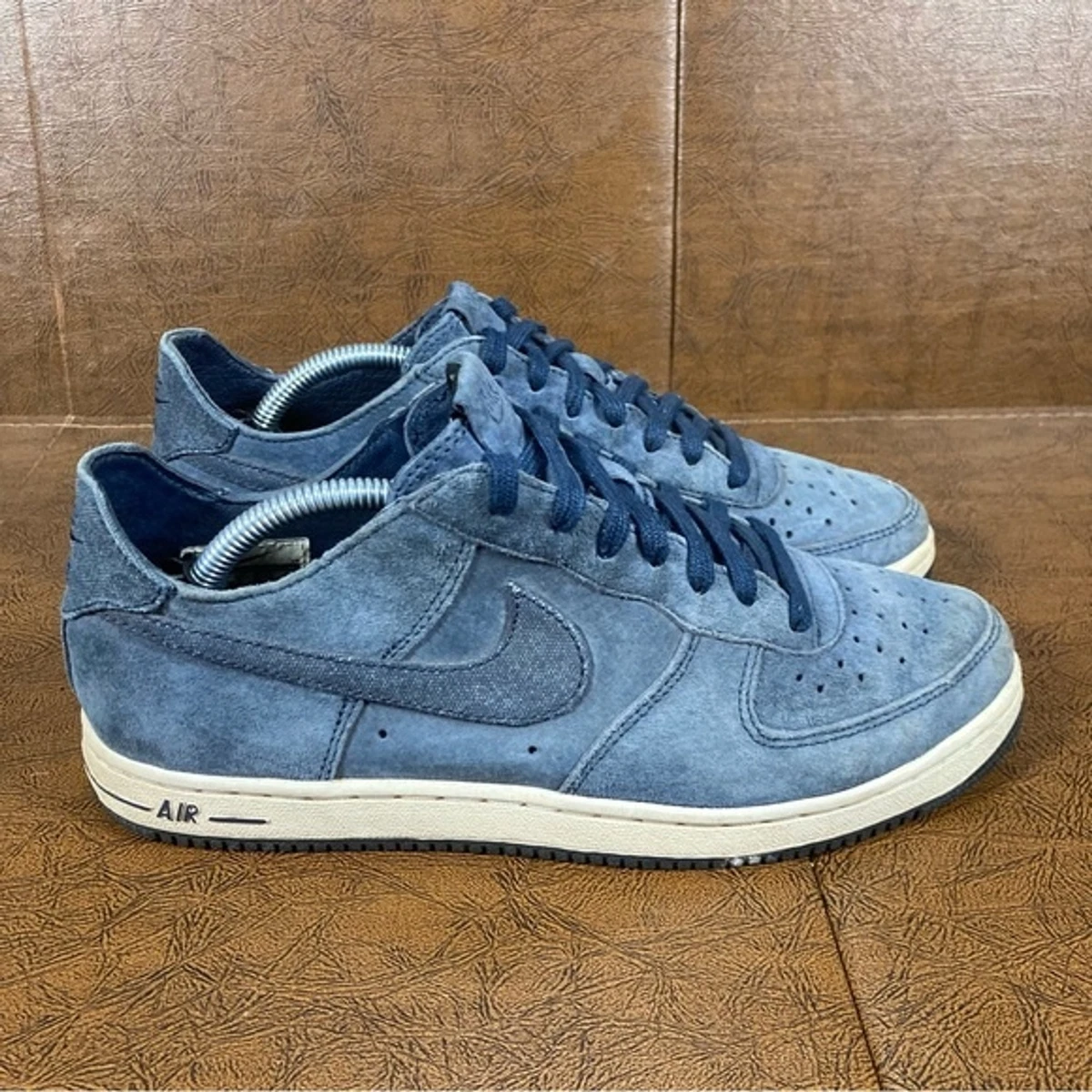 Nike AF1 Light Air Force 1 Blue Shoes, Women size 7.5 | eBay